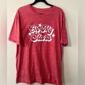 Royce Brand Oh My Stars short sleeve graphic shirt women’s‎ 2X patriotic holiday